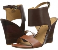 Brown/Cognac Leather Nine West Melondy for Women (Size 8)