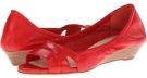 Cherry Tomato Nappa Cole Haan Amari Ot Wedge for Women (Size 7.5)