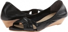 Black Nappa Leather Cole Haan Amari Ot Wedge for Women (Size 5)