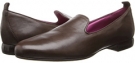 Chocolate Glove Leather Johnston & Murphy Rea Slipper for Women (Size 6.5)