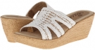 White Sbicca Rhodes for Women (Size 6)