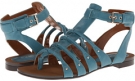 Turquoise Leather Enzo Angiolini Manilly for Women (Size 7.5)