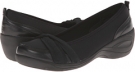 Black Multi Fabric Easy Spirit Kota for Women (Size 6)