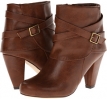 Cognac Paris Madden Girl Plaaza for Women (Size 7.5)