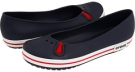 Navy Crocs Crocband Flat for Women (Size 7)