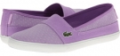 Light Purple/Light Purple Lacoste Marice BRG for Women (Size 10)