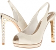 White Satin BCBGMAXAZRIA Ramsey for Women (Size 7.5)