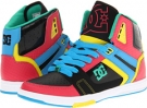 Black/Multi DC Stance HI W for Women (Size 6)