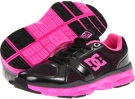 Black/Fluorescent Pink DC Unilite Trainer W for Women (Size 6.5)