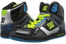 Black/Turquoise/Soft Lime DC Rebound Hi LE W for Women (Size 5)