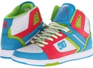 White/Blue/Red DC Stance HI W for Women (Size 8)