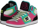 White/Pink/Multi DC Destroyer HI W for Women (Size 10)