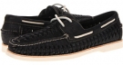 Black Sperry Top-Sider Seaside 2-Eye Woven for Men (Size 9.5)