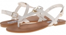 White Leather Steve Madden Brinaa for Women (Size 8.5)