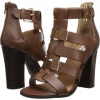 Cognac Leather Steve Madden Quessst for Women (Size 7.5)