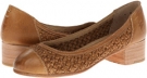 Camel Frye Carson Woven Heel for Women (Size 6)