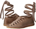 Blush Nubuck Frye Holly Gladiator for Women (Size 8)