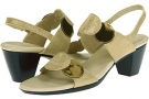 Linen Suede/Gold Mirror Kid Munro American Solar for Women (Size 9.5)