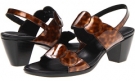 Tortoise Shell Patent Munro American Solar for Women (Size 5.5)