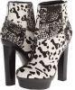 Black/White Patchwork Calf Hair Rachel Zoe Pamela for Women (Size 7)