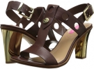 Walnut Leather Isaac Mizrahi New York Sasha for Women (Size 6)