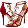 Red Satin Badgley Mischka Harvey for Women (Size 9)