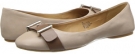 Light Taupe/Taupe Leather Nine West Coltsfoot for Women (Size 8)