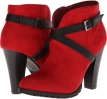 Red Faux Suede 2 Lips Too Too Legacy for Women (Size 5.5)