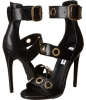 Black/Gold Steve Madden Mysterig for Women (Size 5.5)