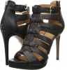 Black Leather Nine West Bridgider for Women (Size 5)