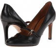 Black Leather Nine West Gade for Women (Size 5)