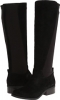 Black/Black Suede Nine West Partay for Women (Size 9)