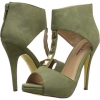 Olive Heavy PU/Brush PU Michael Antonio Kaye for Women (Size 9)