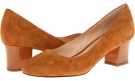 Camello Suede/Patent Cole Haan Chelsea Low Flared Heel for Women (Size 8)