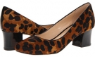 Woodbury Ocelot Print Haircalf Cole Haan Chelsea Low Flared Heel for Women (Size 10.5)