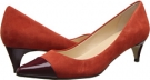 Cinnabar Suede/Tawny Port Patent Cole Haan Air Juliana Pump 45 for Women (Size 7.5)