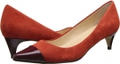 Cinnabar Suede/Tawny Port Patent Cole Haan Air Juliana Pump 45 for Women (Size 9)