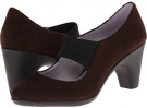 Chocolate Suede Johnston & Murphy Denise Mary Jane for Women (Size 8)