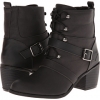 Black Heavy PU Michael Antonio Menlow for Women (Size 7)