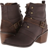 Brown Heavy PU Michael Antonio Menlow for Women (Size 8)