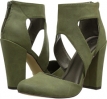 Olive Heavy PU Michael Antonio Jeneil for Women (Size 8)