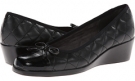 Black Quilted Aerosoles Tembassy for Women (Size 8.5)