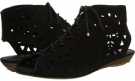 Black Suede MIA Lucy for Women (Size 7)