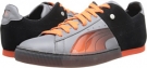 Steel Gray/Tigerlily/Black PUMA 50/50 Translucent for Men (Size 10.5)