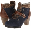 Dark Blue MUK LUKS Leah for Women (Size 10)