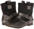 Distressed Black MUK LUKS Mia for Women (Size 10)