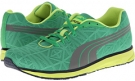 Island Green/Black/Fluro PUMA Narita v2 for Men (Size 8.5)