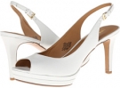 White Leather 2 Nine West Able for Women (Size 6.5)