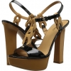 Black/Natural Nine West Savvanah for Women (Size 6)