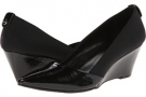 Black/Black Cow Silk Calvin Klein Bailee for Women (Size 5)